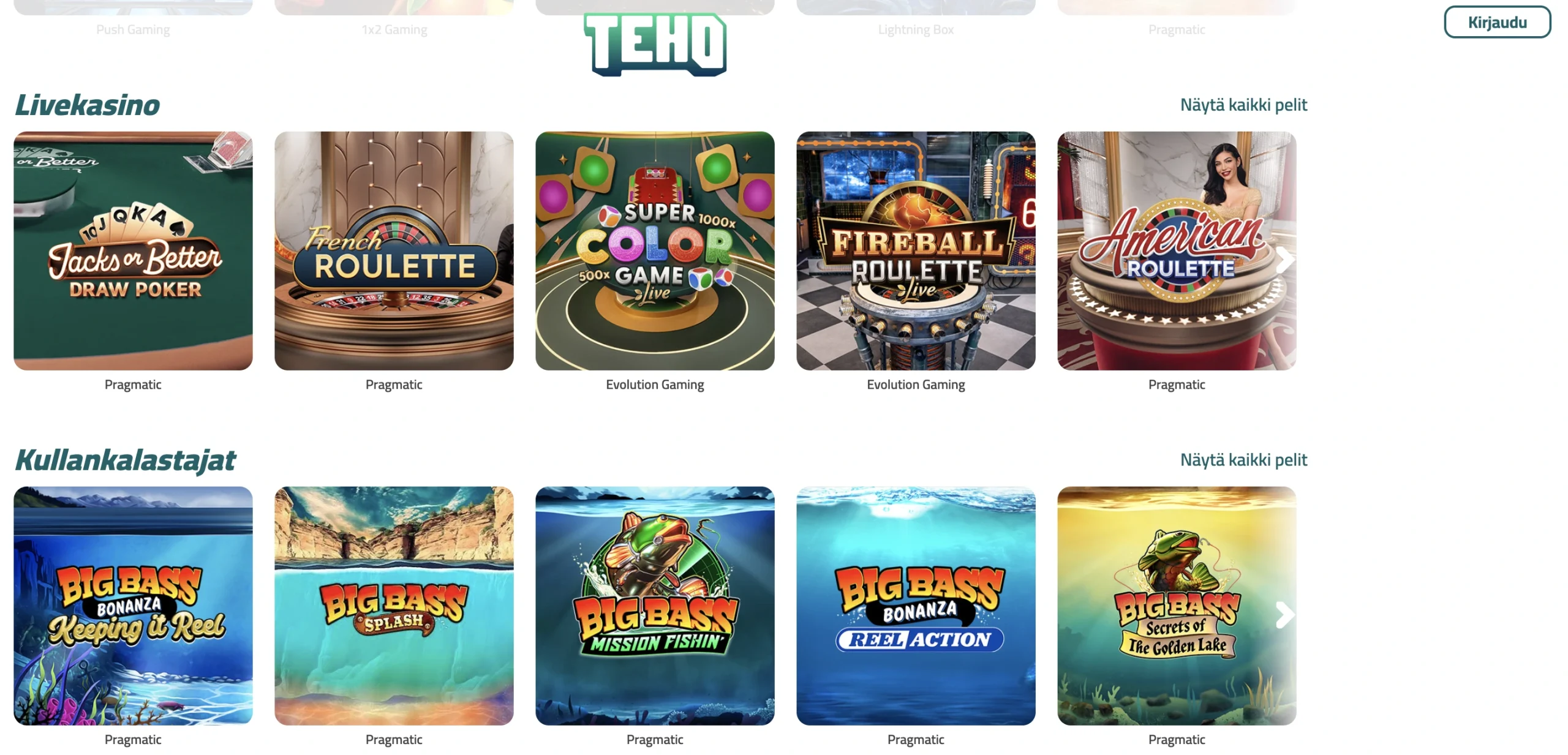 Teho Kasino arvostelu